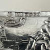 Victorian Dutch Bernard Muller Sterling Silver Trinket Box