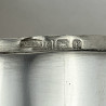 Smart Plain Edwardian Sterling Silver Tea Caddy or Trinket Box