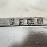 Plain Sterling Silver Tea Caddy or Trinket Box with Cut Corners