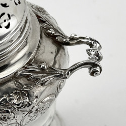 Decorative Elkington & Co Victorian Sterling Silver Sugar Caster