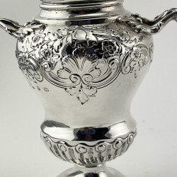 Decorative Elkington & Co Victorian Sterling Silver Sugar Caster
