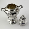Decorative Elkington & Co Victorian Sterling Silver Sugar Caster