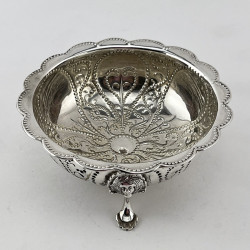 Pretty Victorian Thomas Smily Sterling Silver Bowl (1873)