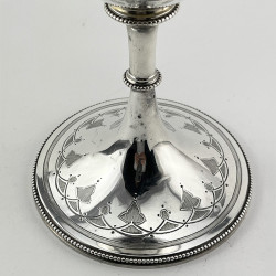Large Victorian Sterling Silver Goblet or Trophy