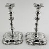 Pair of Late Victorian Sterling Silver Tapersticks (1898)