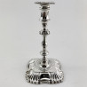 Pair of Late Victorian Sterling Silver Tapersticks