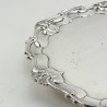 Good Quality 25.4cm (10") Late Victorian Sterling Silver Salver