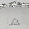 Good Quality 25.4cm (10") Late Victorian Sterling Silver Salver