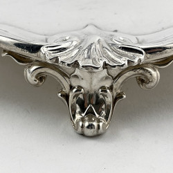 Good Quality 25.4cm (10") Late Victorian Sterling Silver Salver