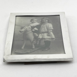 Smart and Good Quality Rectangular Sterling Silver Photo Frame