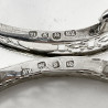 Pair of Georgian Robert Hennell Sterling Silver Salts