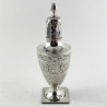 Decorative Victorian Nathan & Hayes Sterling Silver Sugar Caster (1890)