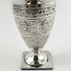 Decorative Victorian Nathan & Hayes Sterling Silver Sugar Caster