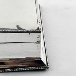 Mappin and Webb Edwardian Sterling Silver Cigar or Trinket Box