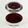 Quality Asprey & Garrard Sterling Silver Boxed Jewellery Box