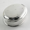 Quality Asprey & Garrard Sterling Silver Boxed Jewellery Box
