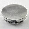 Quality Asprey & Garrard Sterling Silver Boxed Jewellery Box