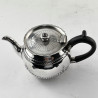 Charming Victorian Sterling Silver Bachelor Style Tea Pot (1886)