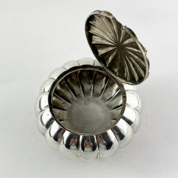 Very Fine Quality Georgian Sterling Silver Mustard Pot