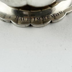 Very Fine Quality Georgian Sterling Silver Mustard Pot