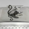 Impressive Victorian Silver Plated Butter or Sardine Dish