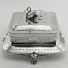 Impressive Victorian Silver Plated Butter or Sardine Dish (c.1895)