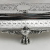 Impressive Victorian Silver Plated Butter or Sardine Dish