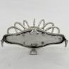 Unusual Victorian Novelty Silver Plated Toast Rack
