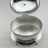 Impressive Large Oval Victorian Silver Plated Biscuit Box
