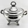 Superb Quality Large Old Sheffield Plate Soup Tureen (c.1935)