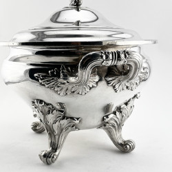 Superb Quality Large Old Sheffield Plate Soup Tureen