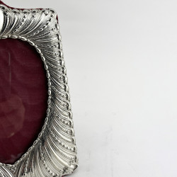 Victorian William Comyns Sterling Silver Photo Frame