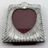 Victorian William Comyns Sterling Silver Photo Frame
