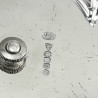 Unusual Victorian Silver Plated Table Cigar Lighter