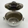 Charming Georgian Style Victorian Sterling Silver Tea Caddy