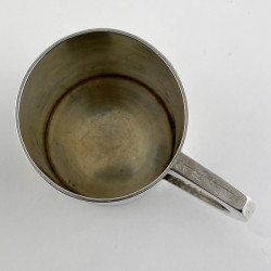 Very Good Quality Victorian Sterling Silver Pint Mug