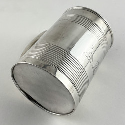 Very Good Quality Victorian Sterling Silver Pint Mug