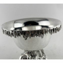 Rare and Unusual Victorian Silver Plated Novelty Ice Pail