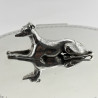 Oval Victorian Silver Plated and Cut Glass Biscuit Box