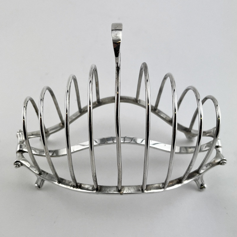 Elegant and Good Quality Sterling Silver Toast Rack (1913)
