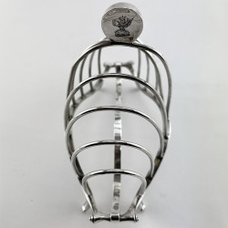 Elegant and Good Quality Sterling Silver Toast Rack