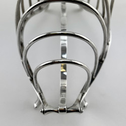 Elegant and Good Quality Sterling Silver Toast Rack