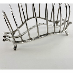 Elegant and Good Quality Sterling Silver Toast Rack