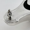 Victorian Silver Plated Spoon Warmer in the Style of an Aladdin's Lamp
