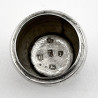 Good Condition Georgian Sterling Silver Nutmeg Grater