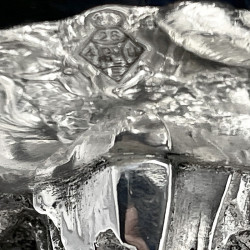 Rare and Unusual Victorian Silver Plated Novelty Ice Pail