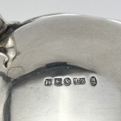 Engraved Aesthetic Movement Style Silver Plated Jug