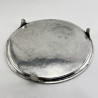 George III Sterling Silver Salver with Raised Beaded Border