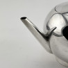 Stylish Plain Victorian Silver Plated Bullet Shaped Tea Pot
