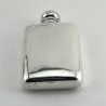 Good Quality Asprey Sterling Silver Hip Flask
